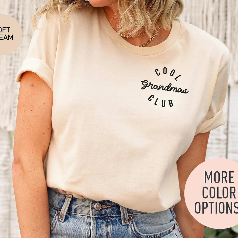 Cool Grandmas Club Shirt Mother Day Shirt Best
